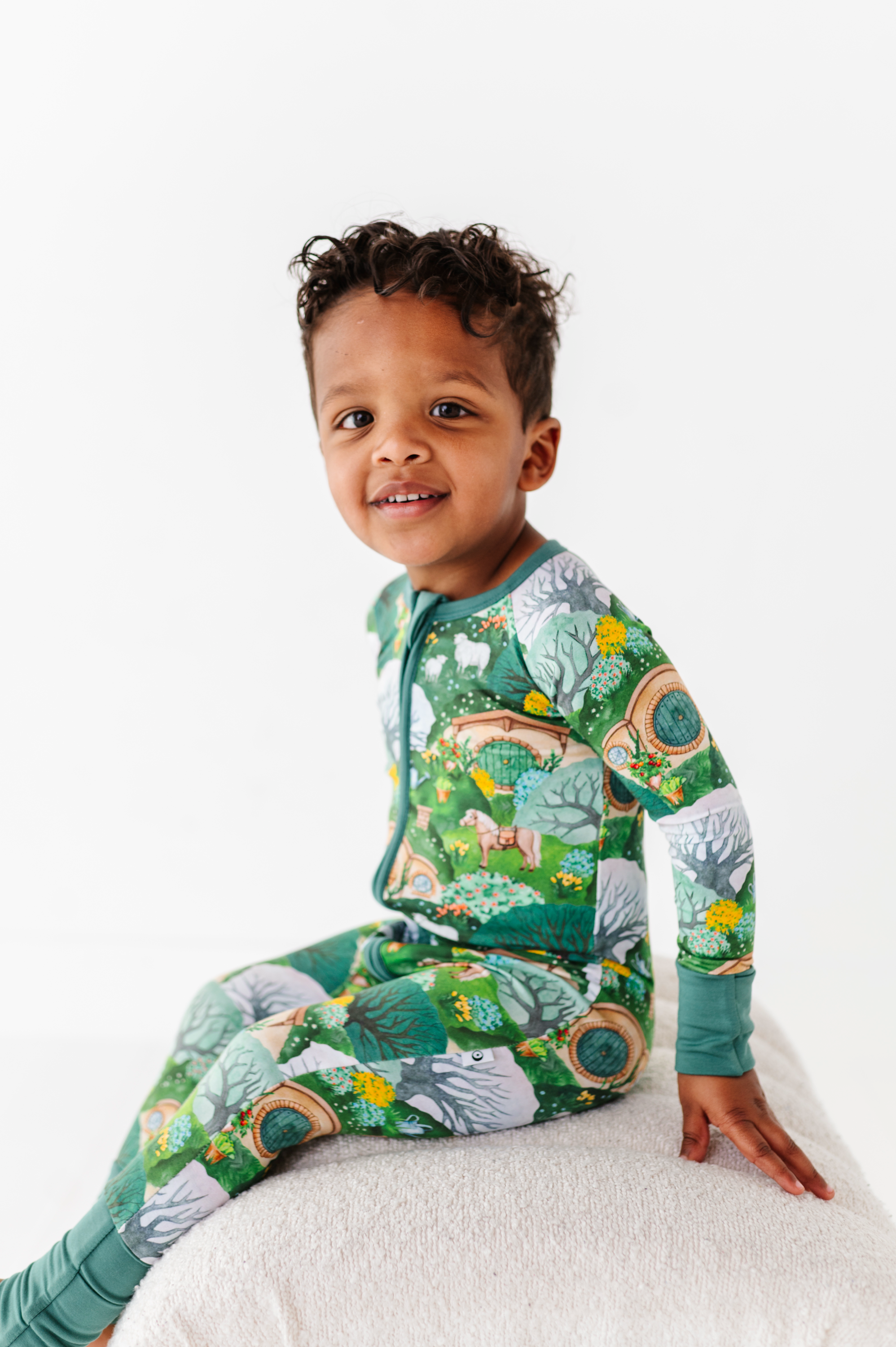 The Shire™ In Bloom Zip Romper