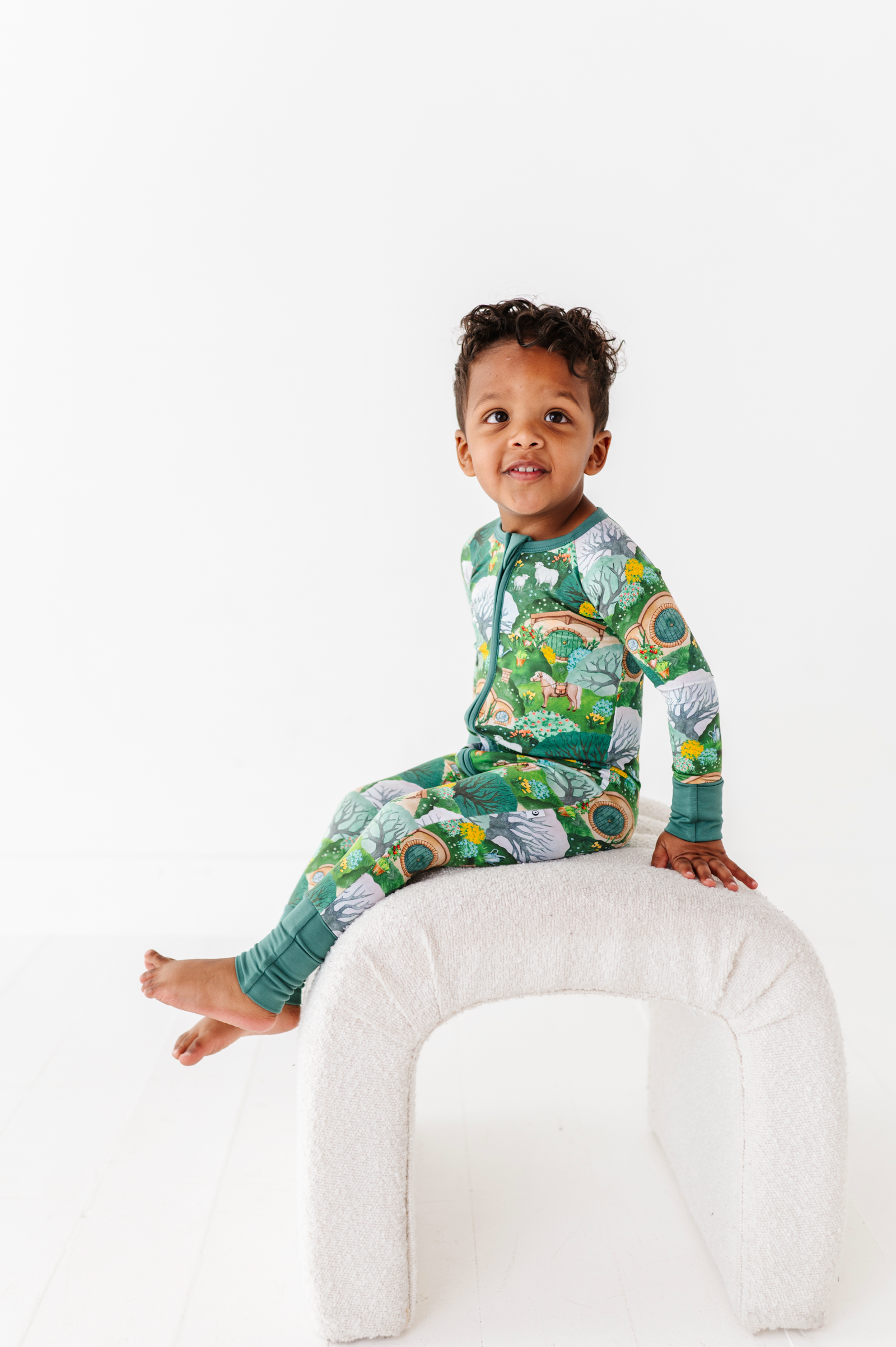 The Shire™ In Bloom Zip Romper