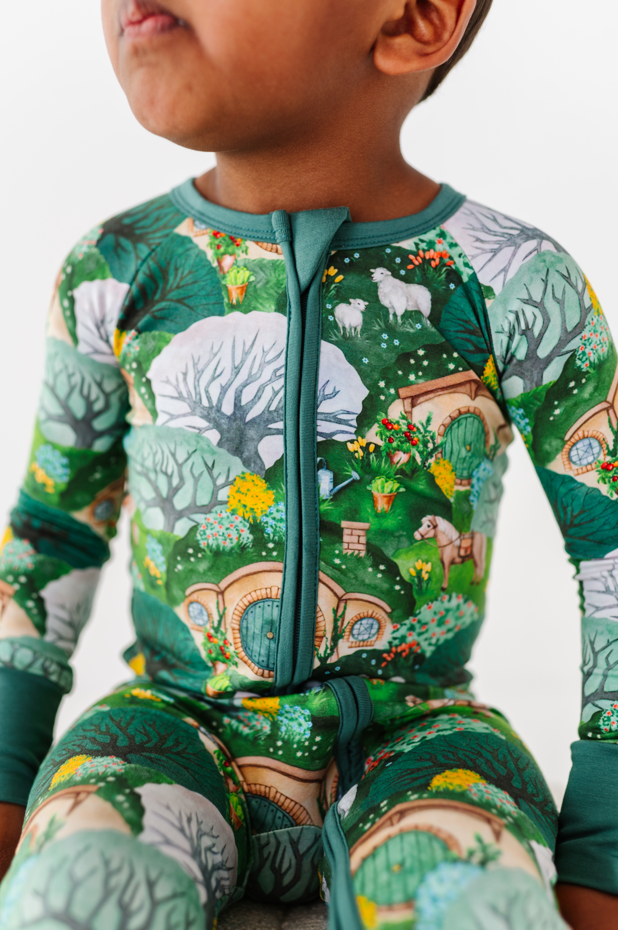 The Shire™ In Bloom Zip Romper