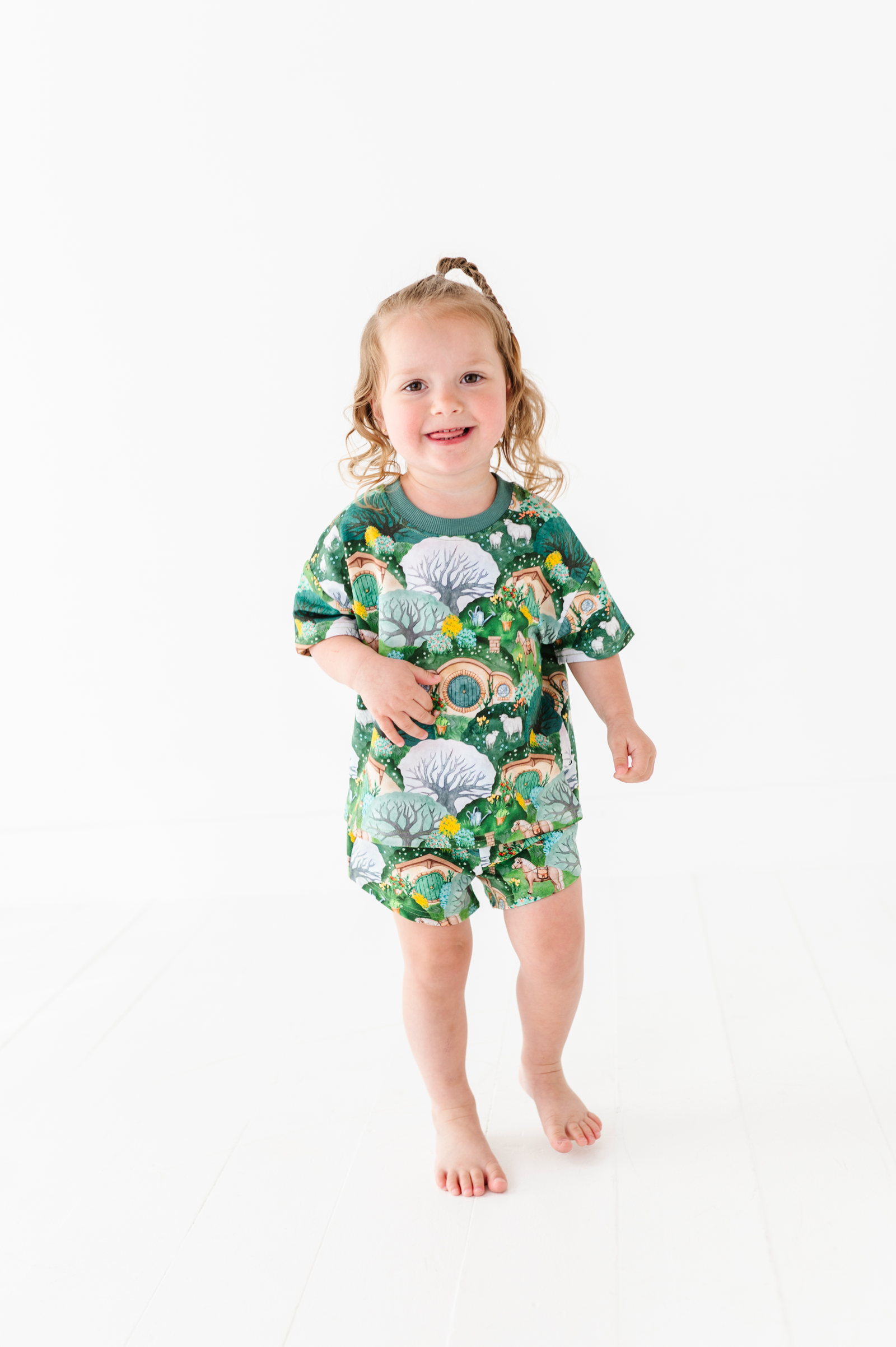 The Shire™ In Bloom Kids' Terry Short Set