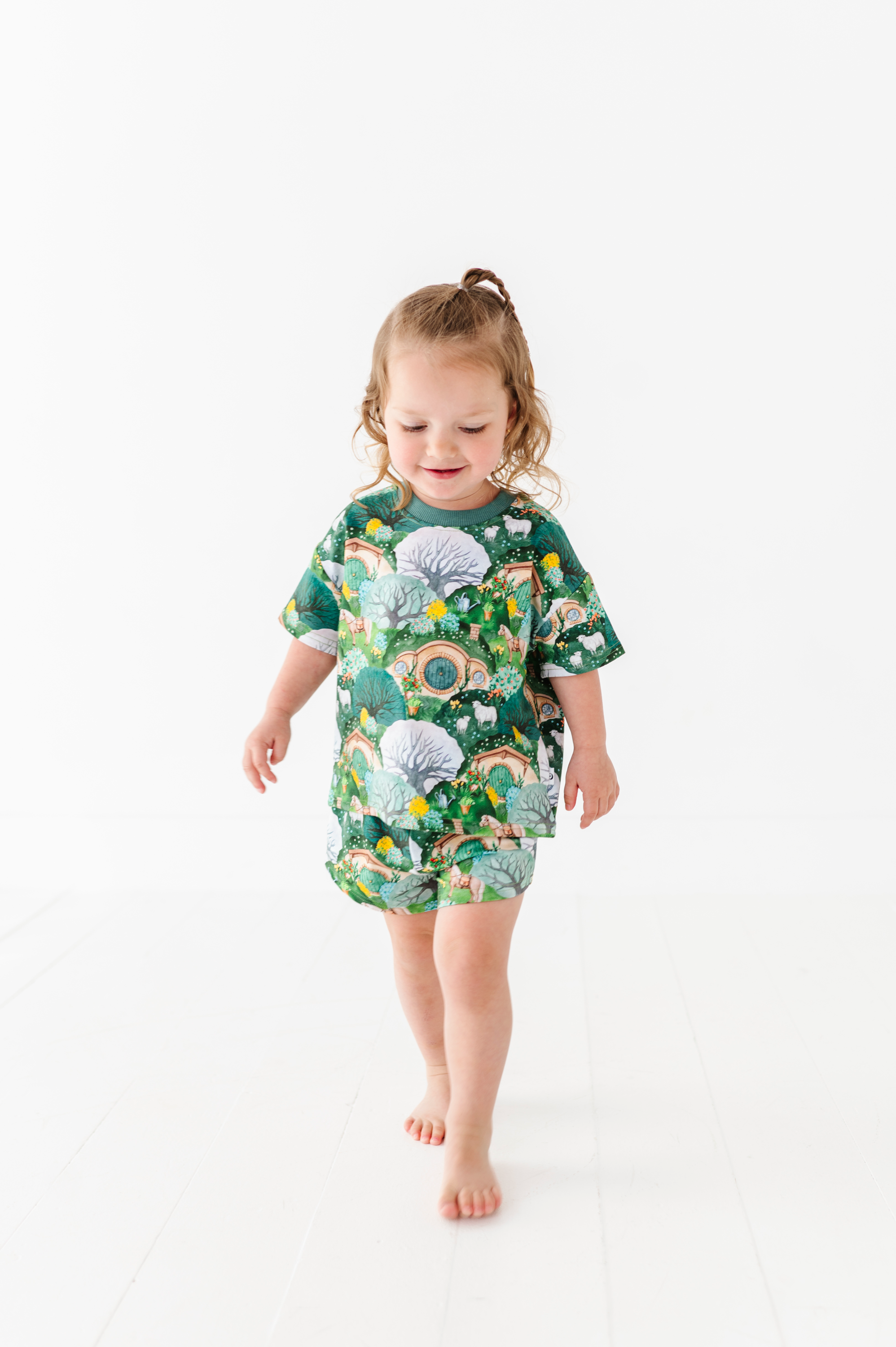 The Shire™ In Bloom Kids' Terry Short Set
