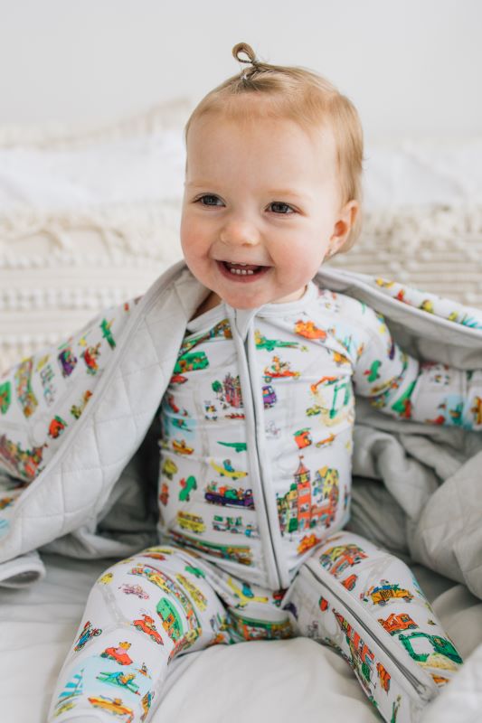 Richard Scarry's Busyworld™ Busytown Map Zip Romper