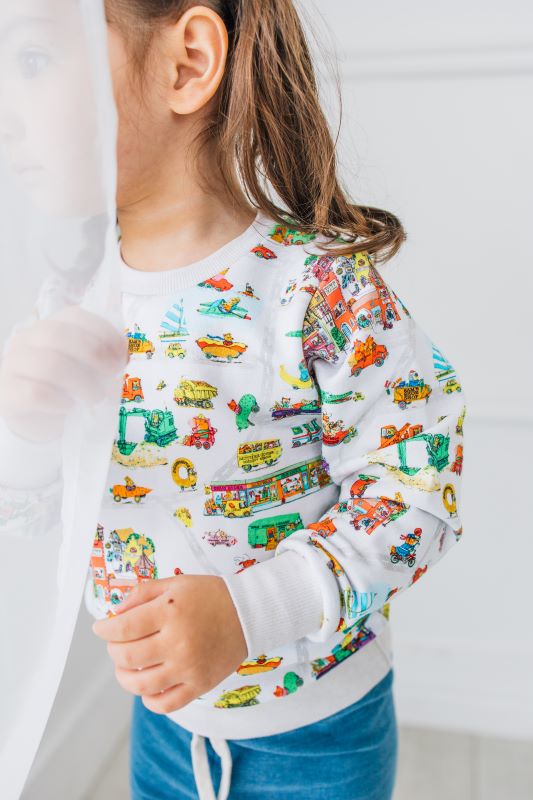 Richard Scarry's Busyworld™ Busytown Map Crewneck Sweatshirt