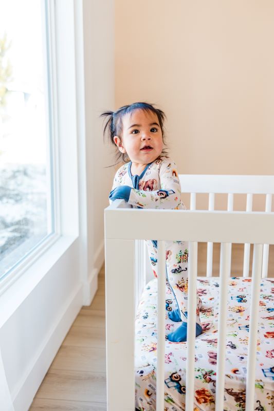 Pasture Bedtime Crib Sheet