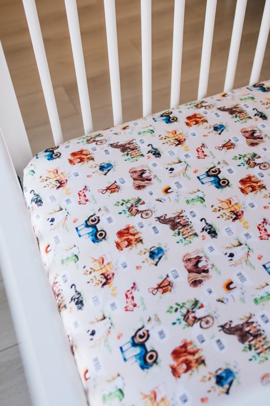 Pasture Bedtime Crib Sheet