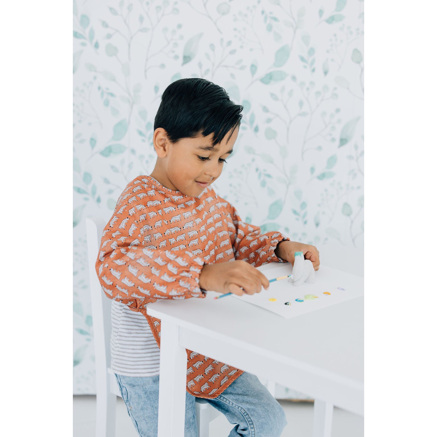 Long Sleeve Recycled Plastic Smock Bib