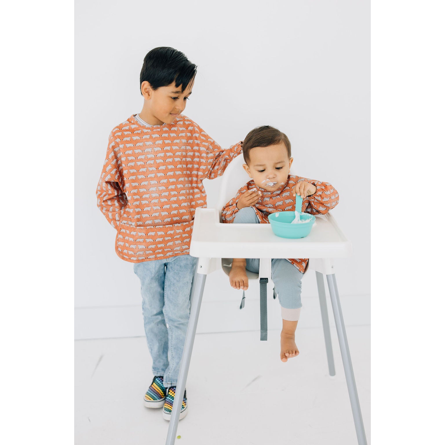 Long Sleeve Recycled Plastic Smock Bib