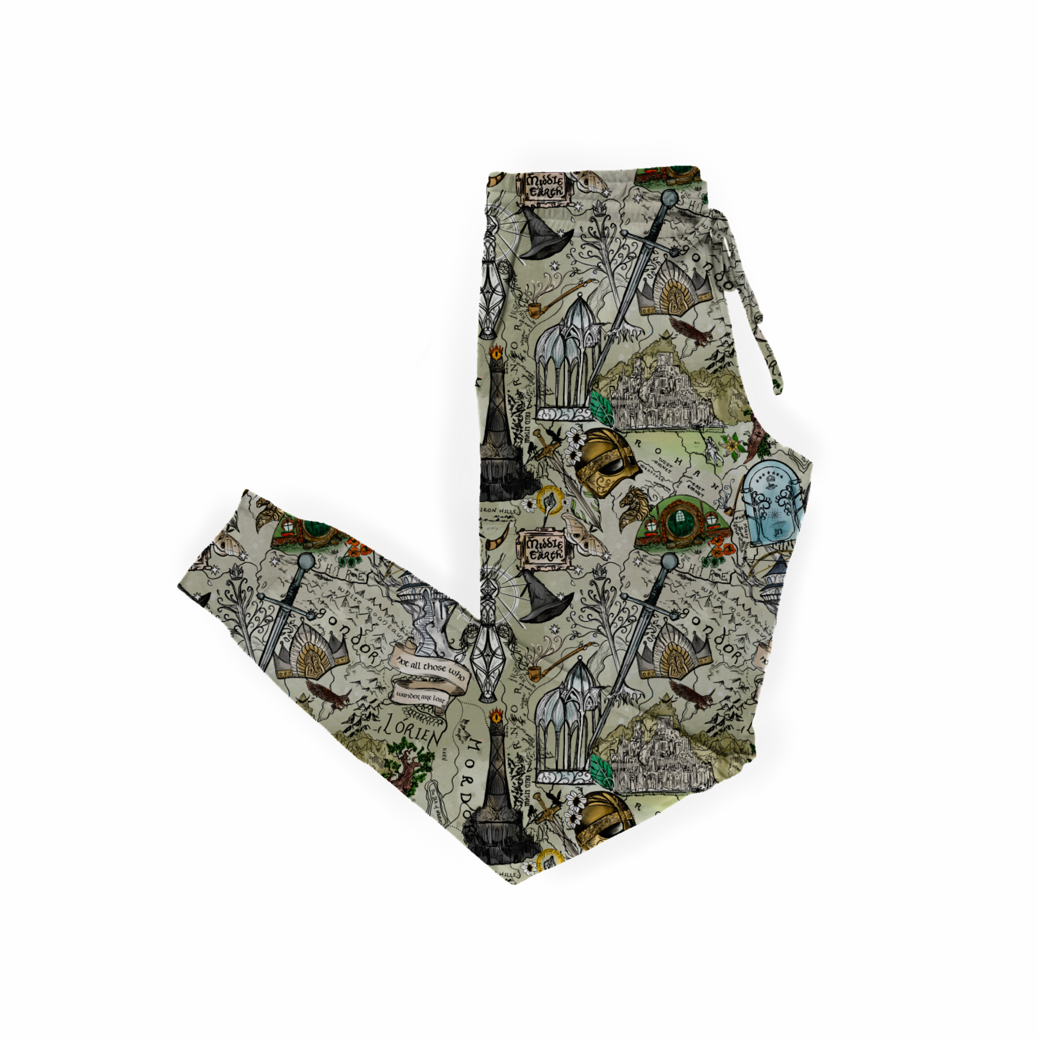 Map of Middle-earth™ Adult Dreamwalker Joggers