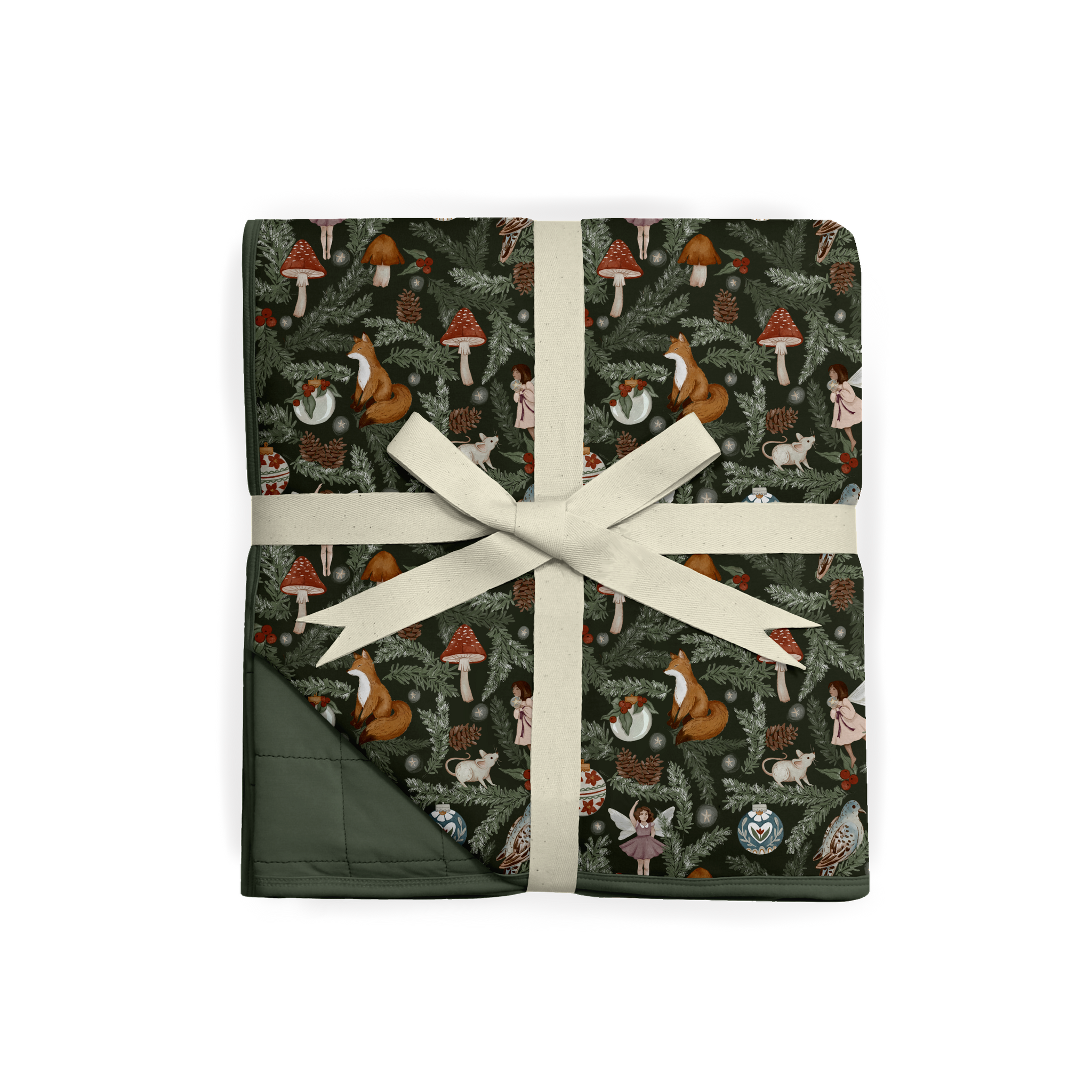 Wonderland Woods Quilted Oversized Blanket