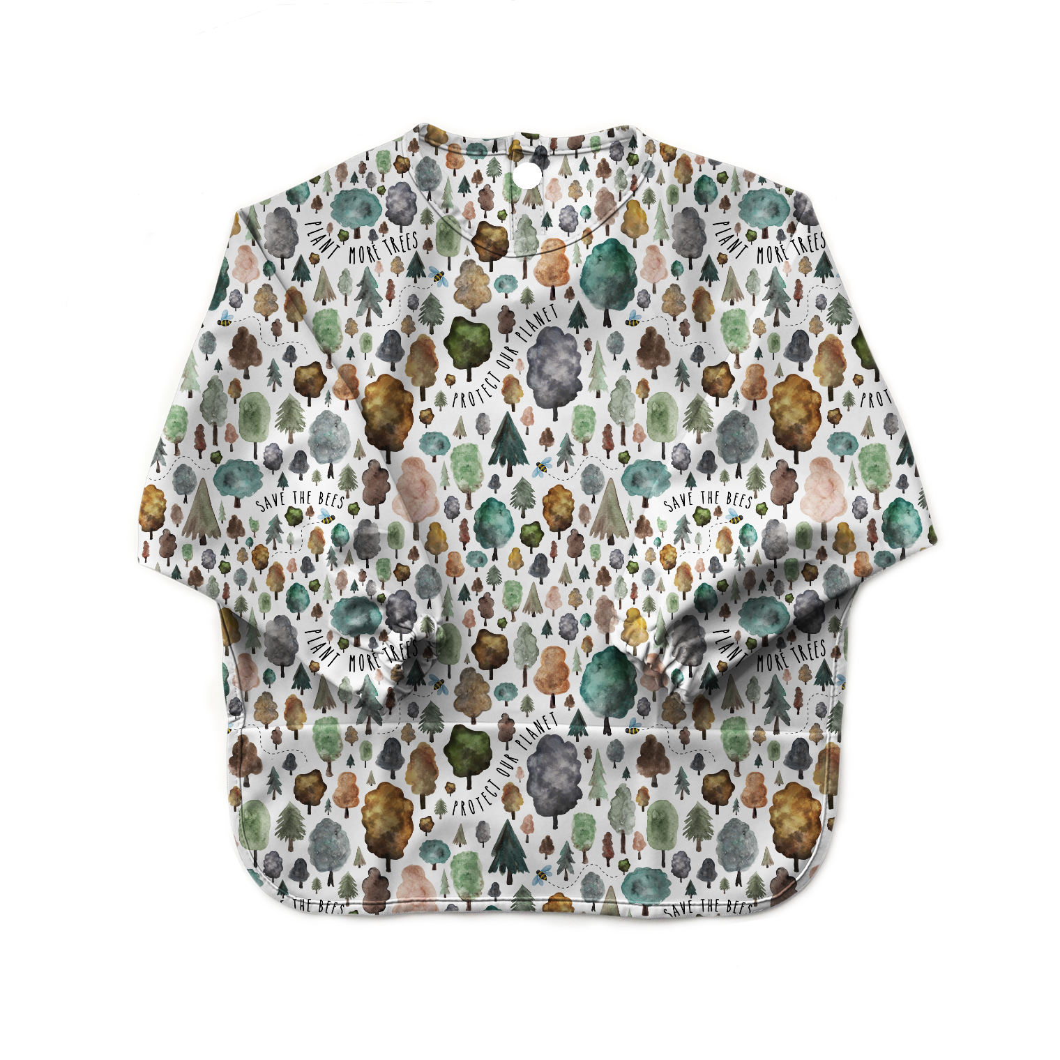 Long Sleeve Recycled Plastic Smock Bib