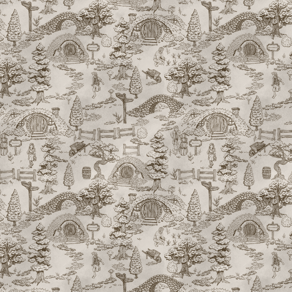 The Lord of The Rings™ Hobbiton™ Toile