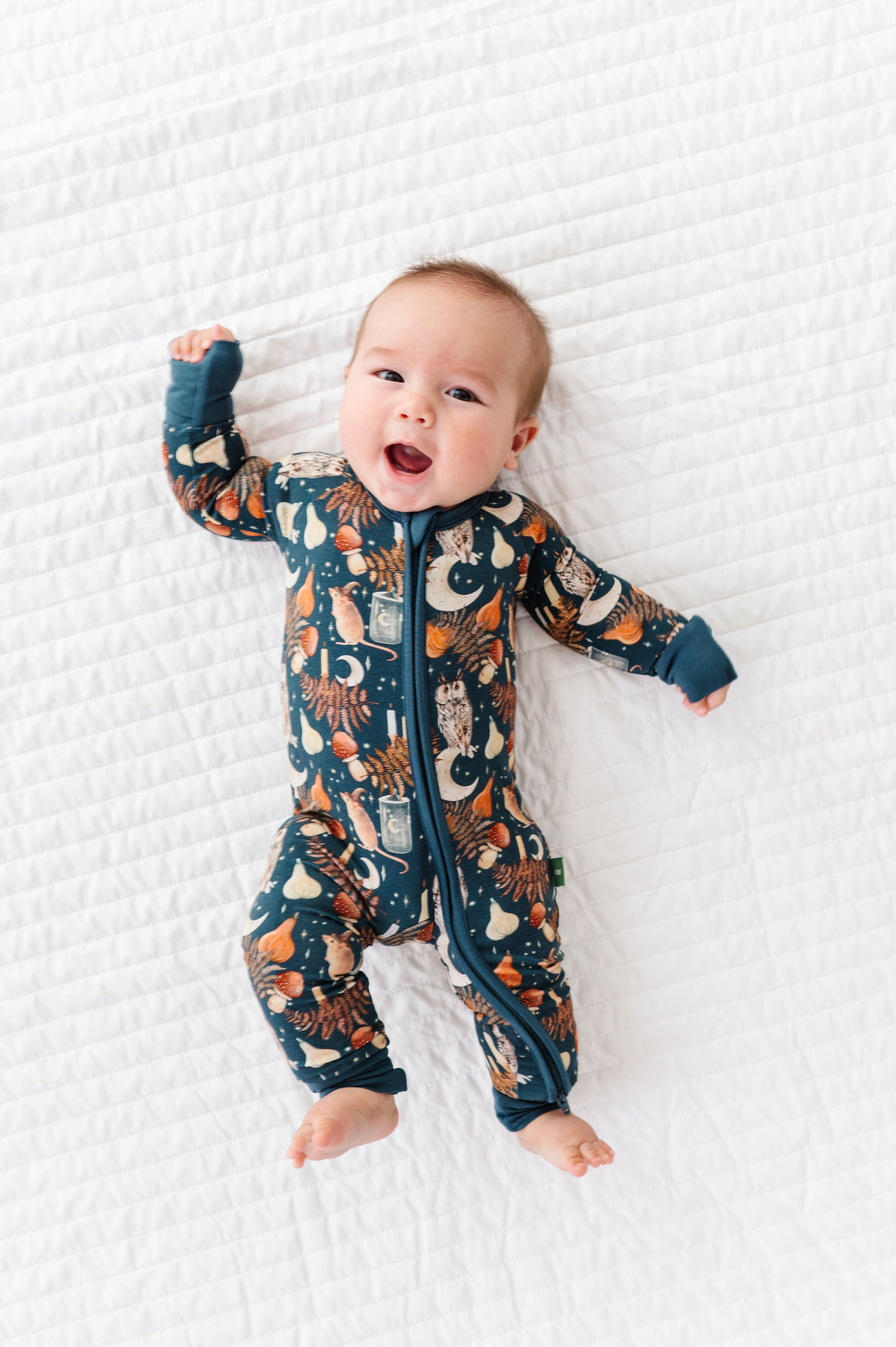 Owl-O-Ween Zip Romper