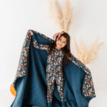 Owl-O-Ween Quilted Oversized Blanket