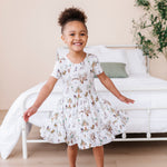 100 Acre Map Girls' Twirl Dress + Shorts