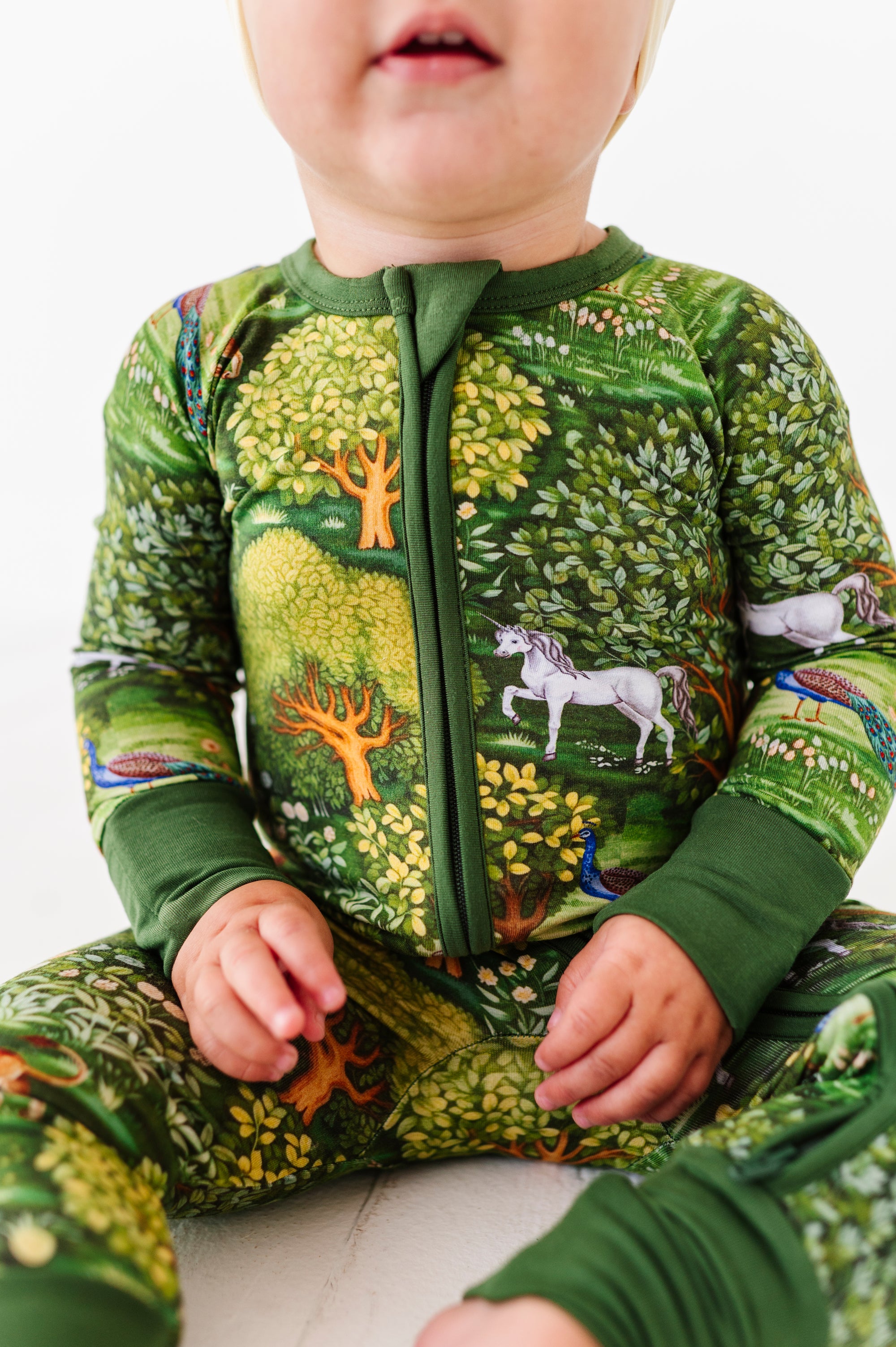 Medieval Gardens Zip Romper