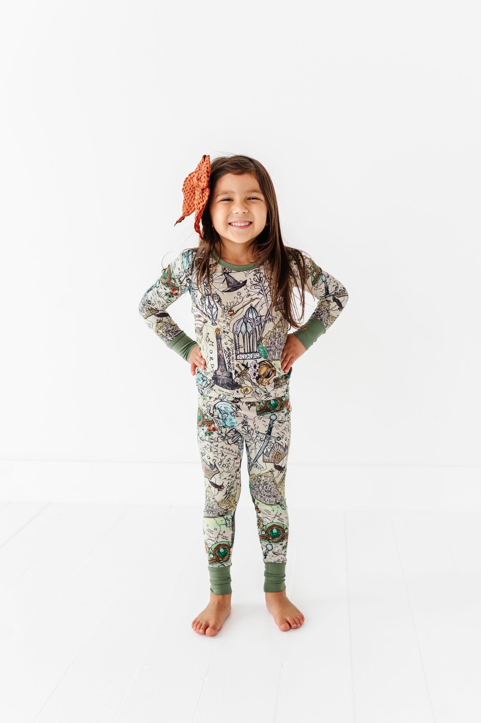Map of Middle-earth™ Two Piece Pajama Set