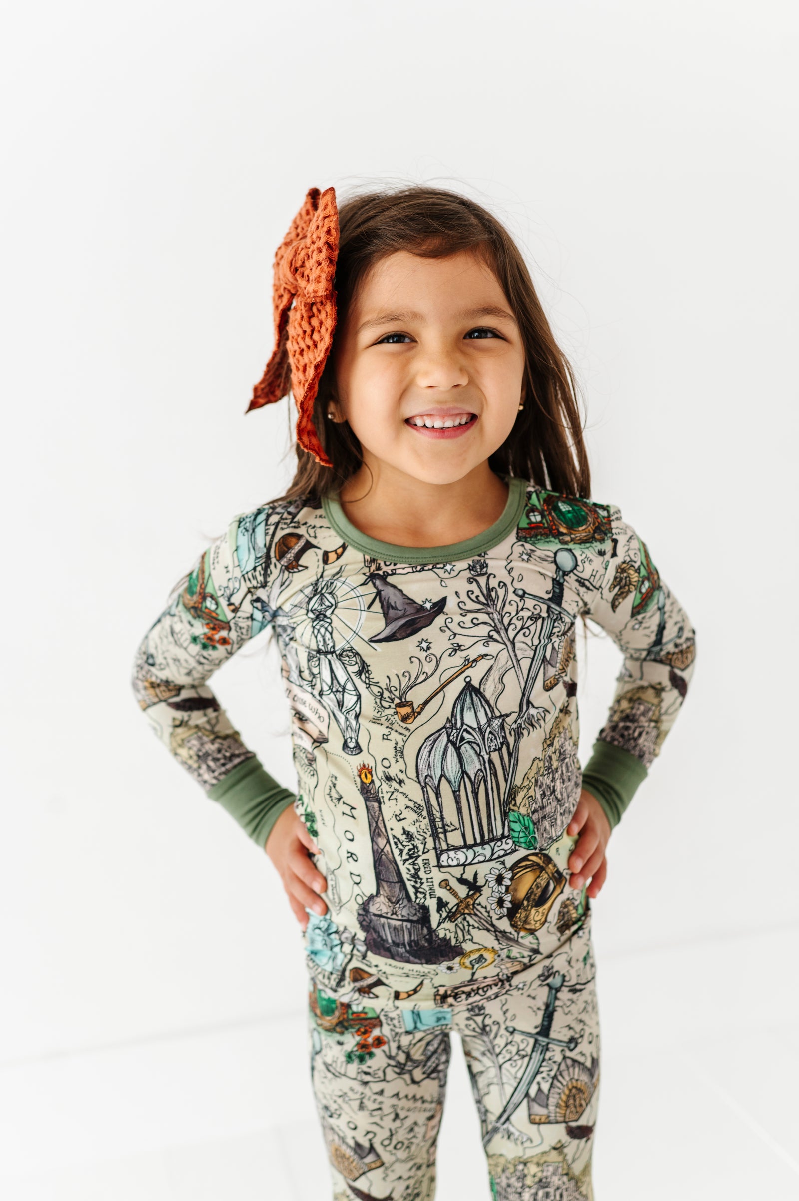 Map of Middle-earth™ Two Piece Pajama Set