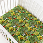 Medieval Gardens Crib Sheet