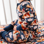 Fae Library Zip Romper