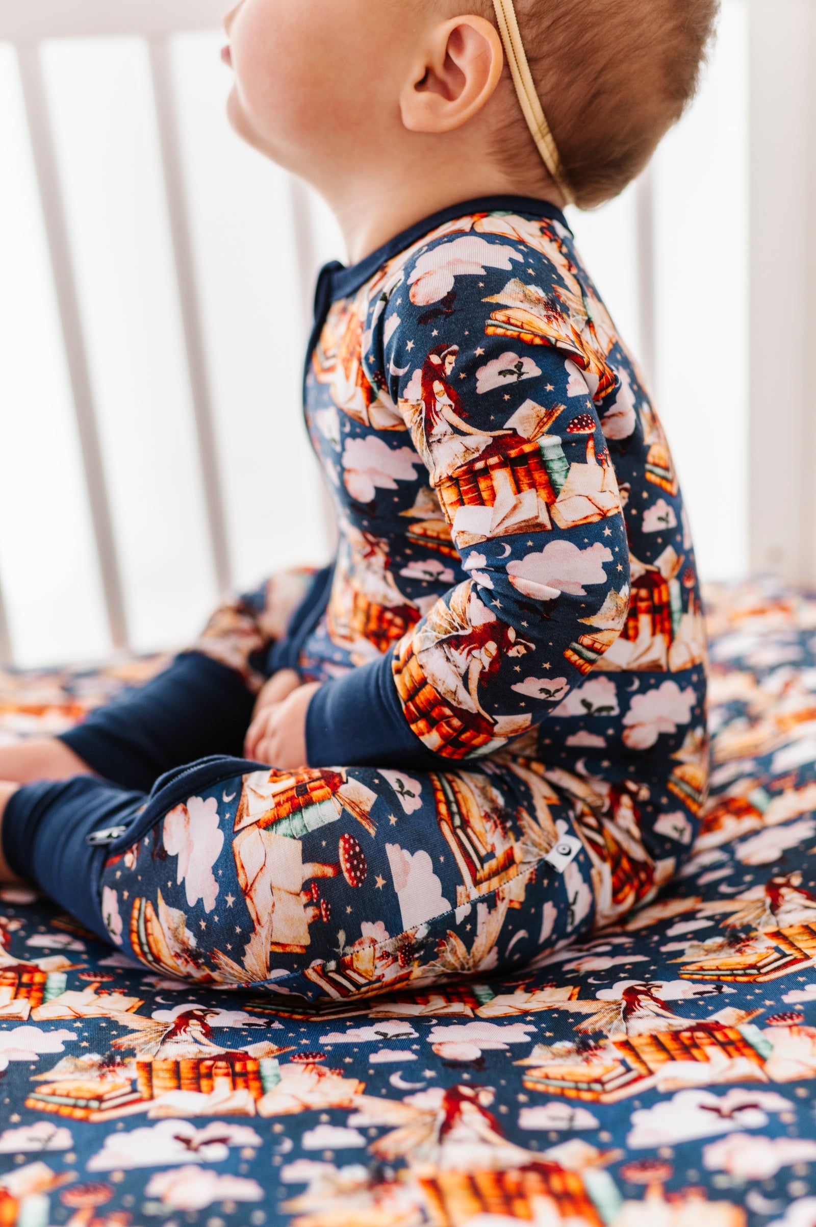 Fae Library Zip Romper