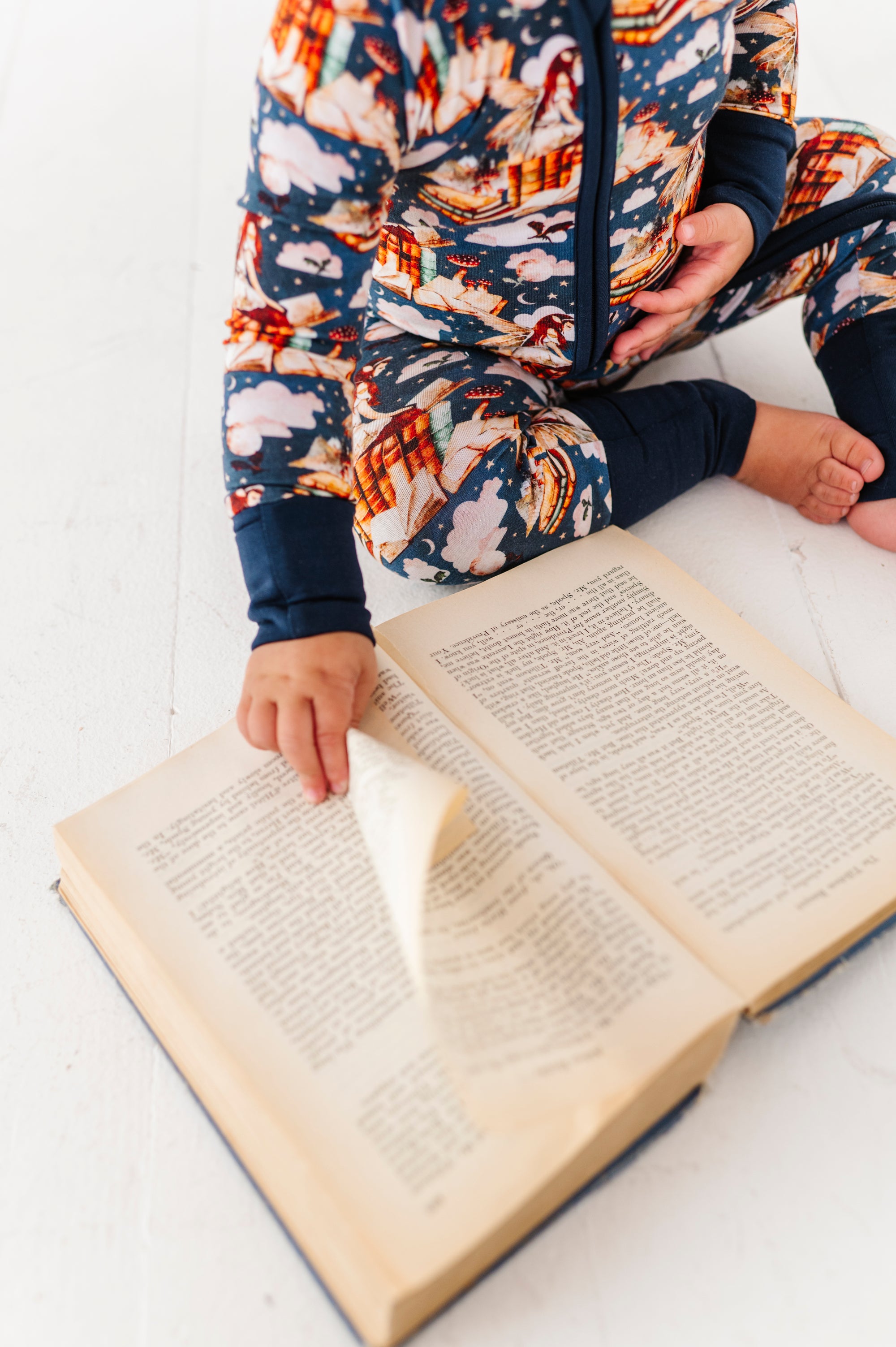 Fae Library Zip Romper