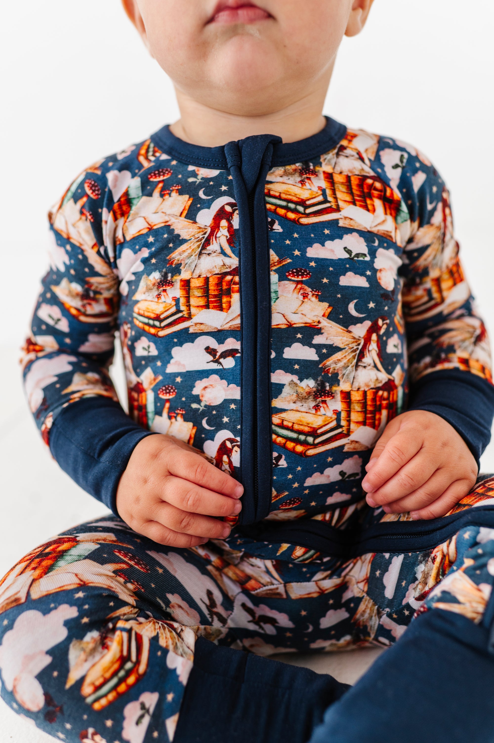 Fae Library Zip Romper