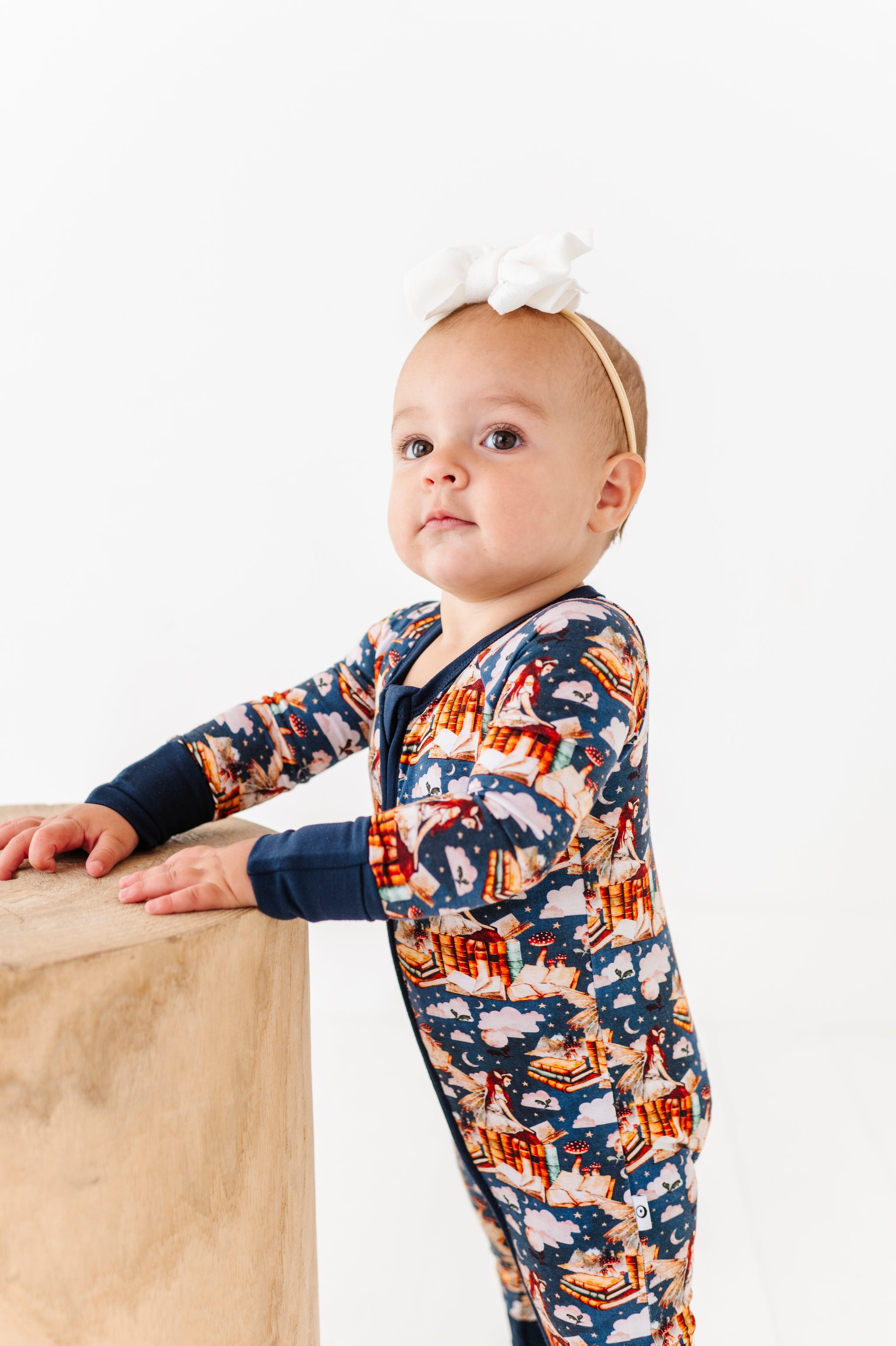 Fae Library Zip Romper