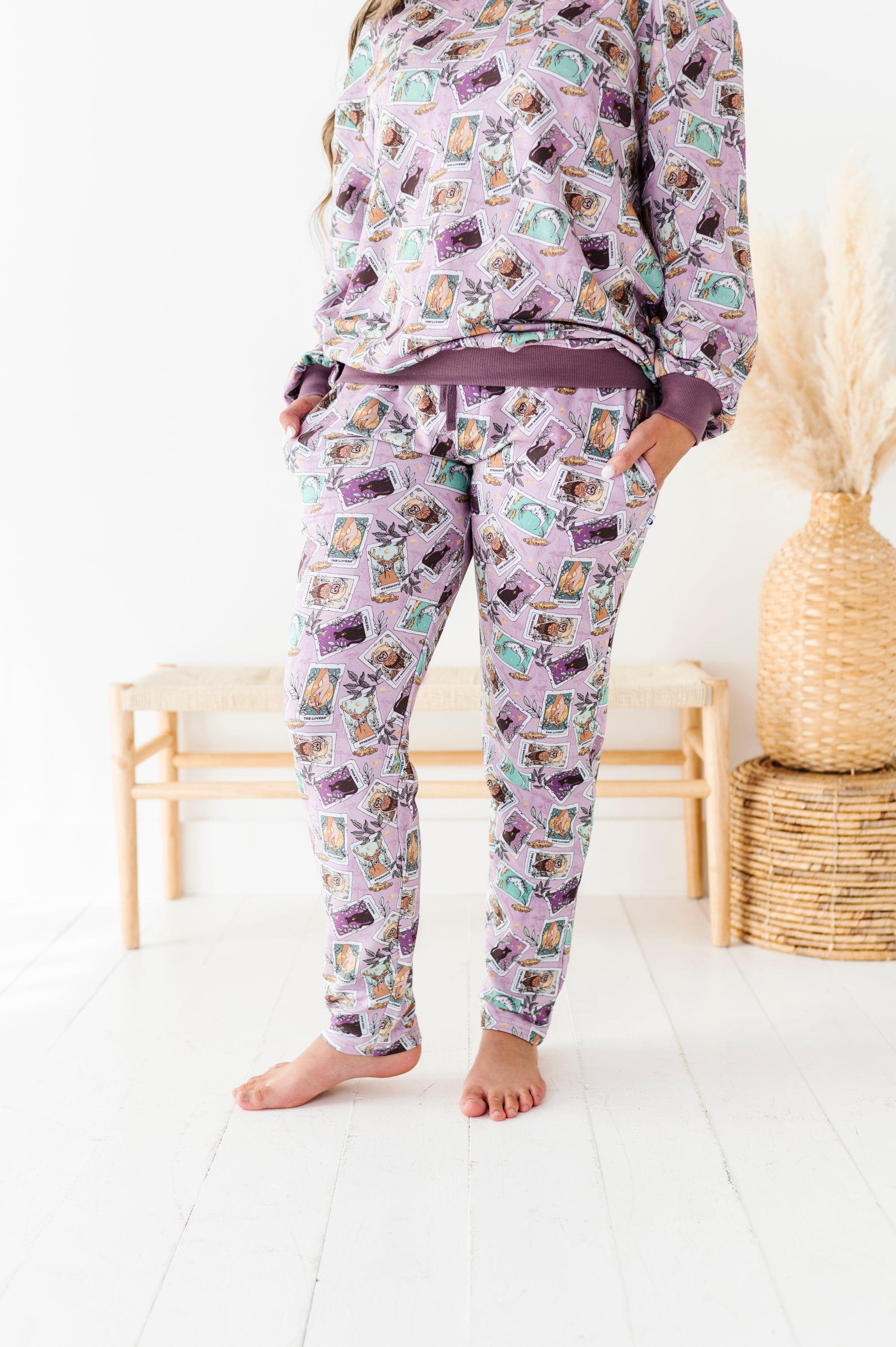 Fauna Arcana Adult Straight Leg Pajama Pants