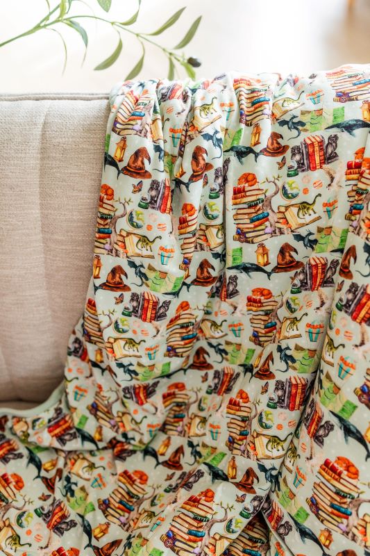 Storybook Quilted Oversized Blanket