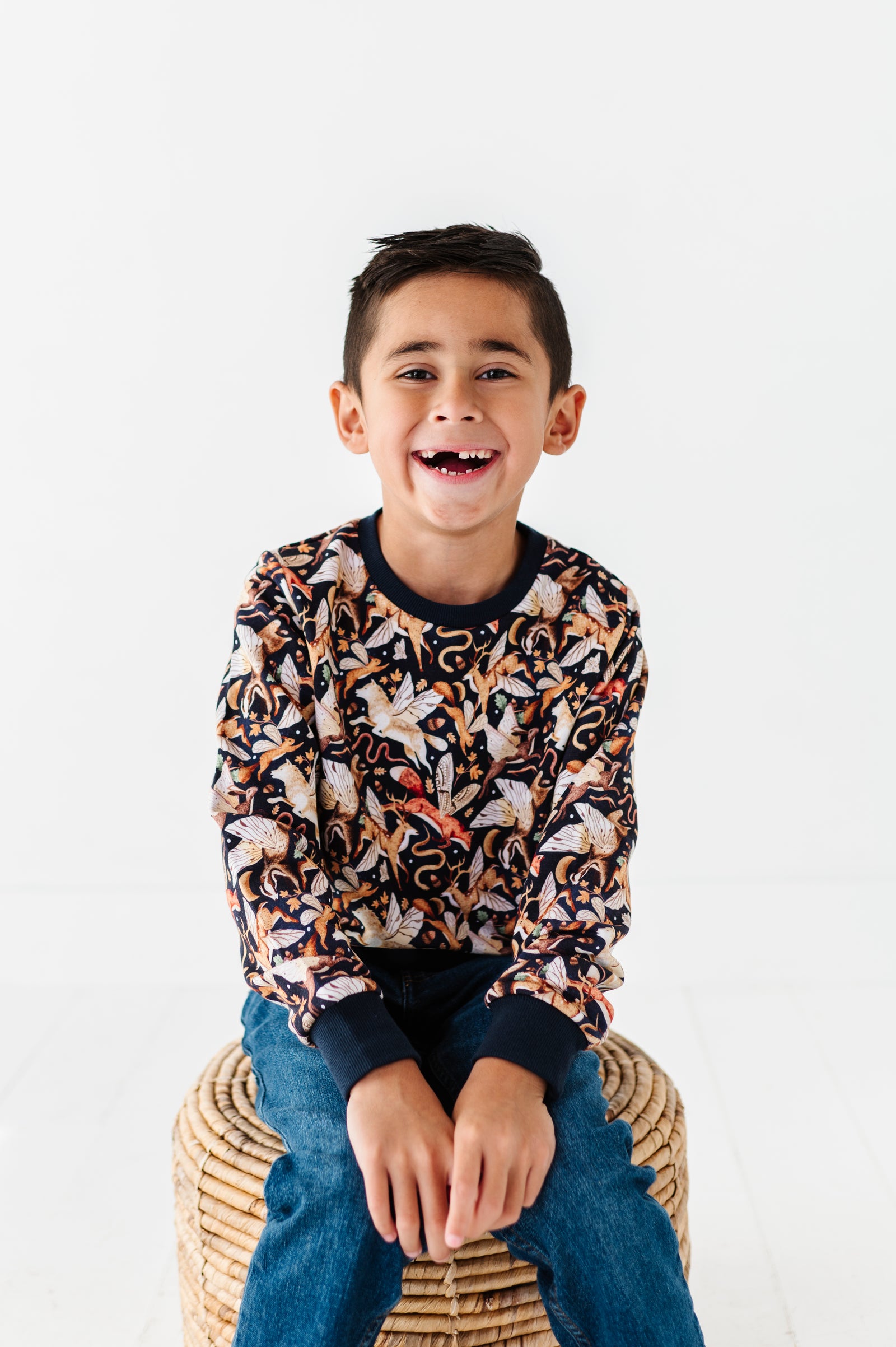 Folklore Flight Kids' Crewneck Sweatshirt