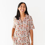 Cottagecore Critters Relaxed Short-Sleeve PJ Set