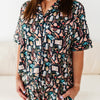 Botanicat Women's Relaxed Short-Sleeve PJ Set