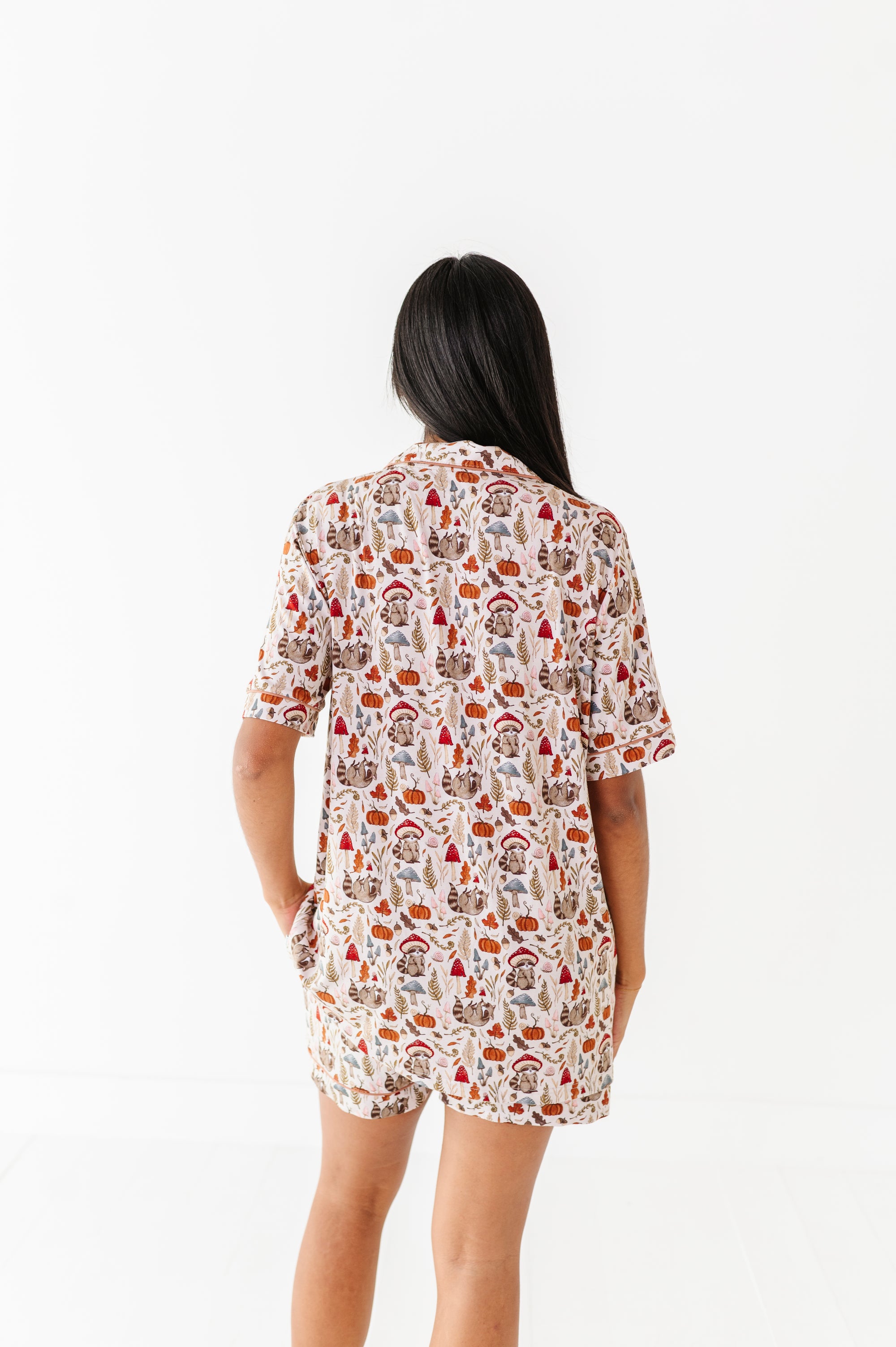 Cottagecore Critters Relaxed Short-Sleeve PJ Set