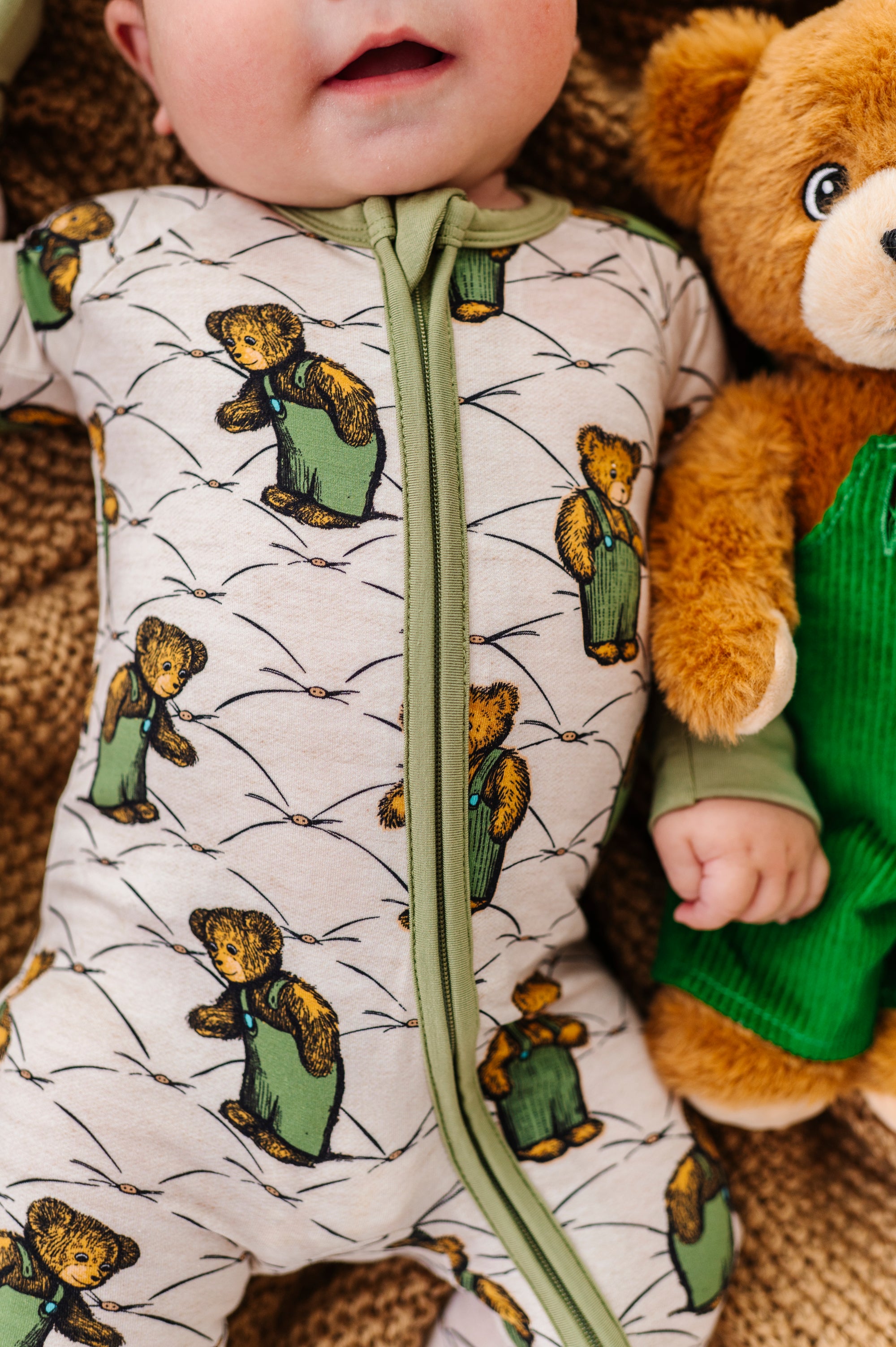 Corduroy™ Zip Romper