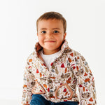 Cottagecore Critters Kids' Quilted Jacket