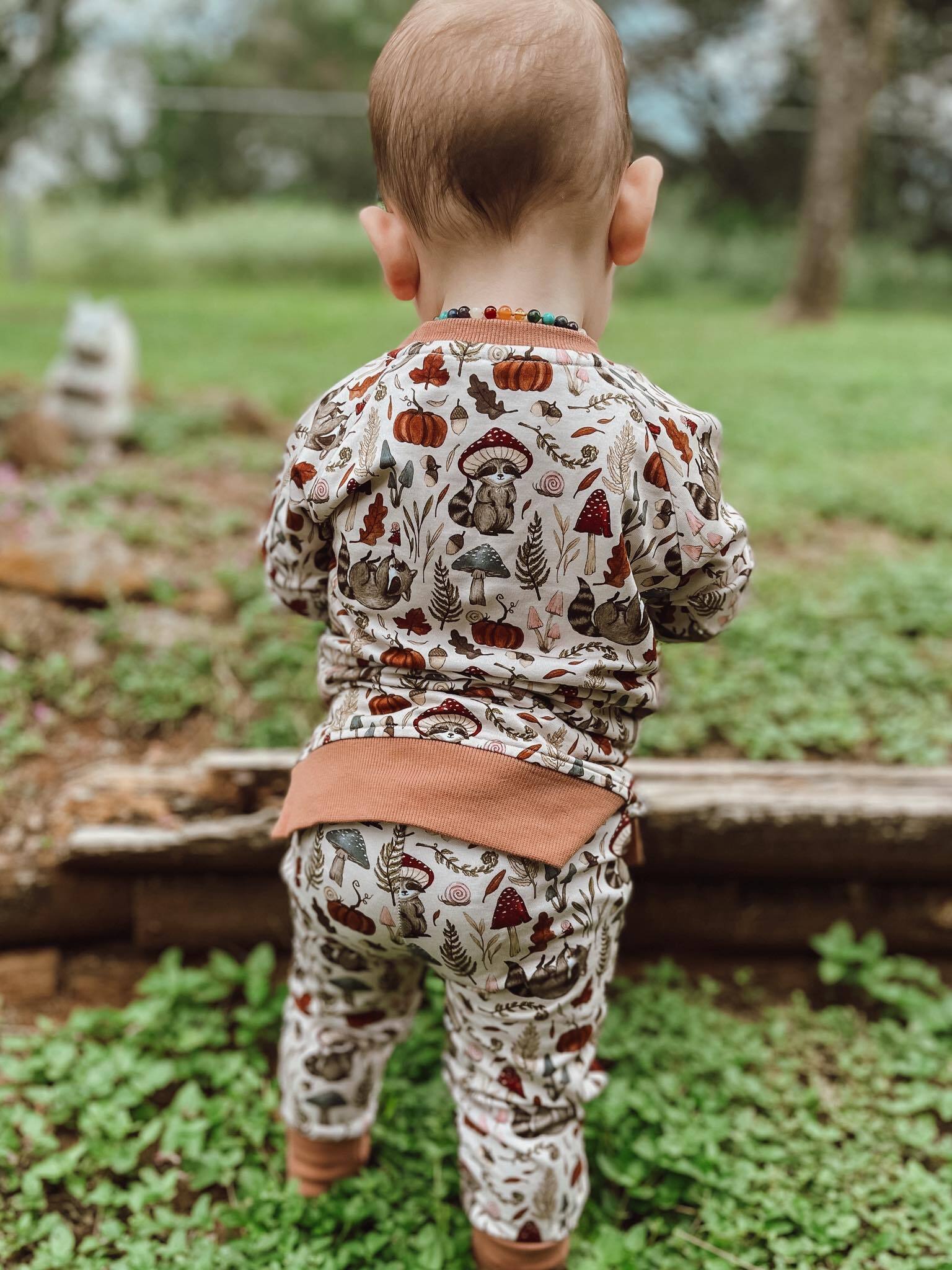 Cottagecore Critters Kids' Jogger Set