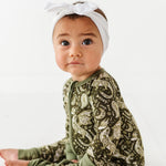 Dragon Thyme Zip Romper
