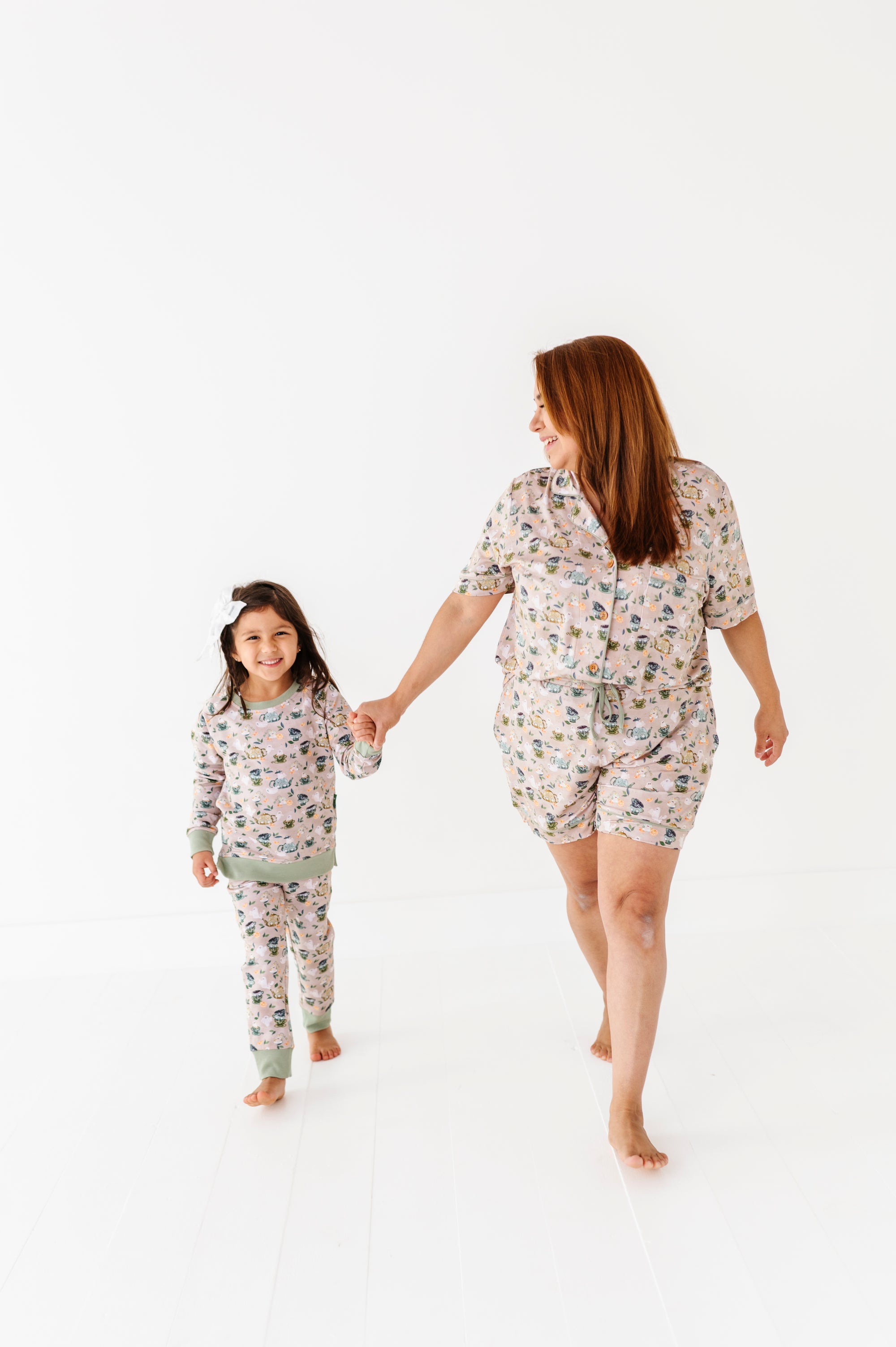Boo Tea Relaxed Short-Sleeve PJ Set