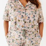 Boo Tea Relaxed Short-Sleeve PJ Set