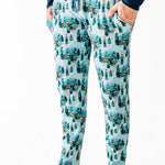 All Aboard Adult Straight Leg Pajama Pants