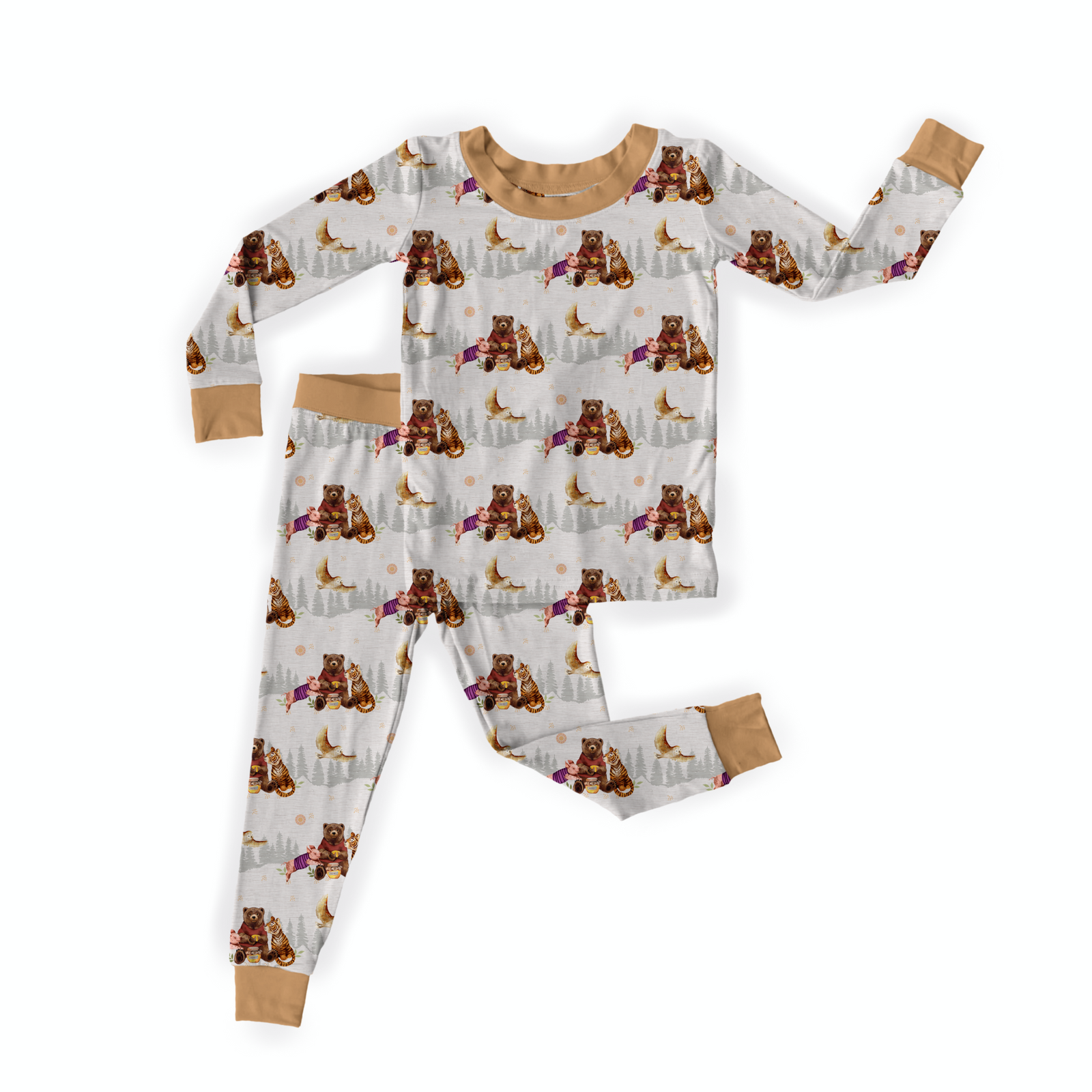 Beary Bunch Two-Piece Pajama Set