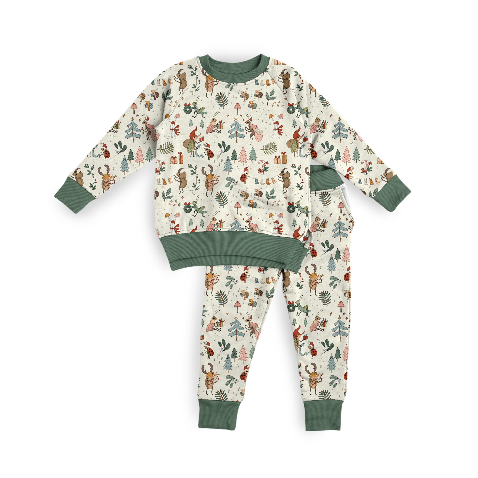 Bug Bash Christmas Kids' Jogger Set