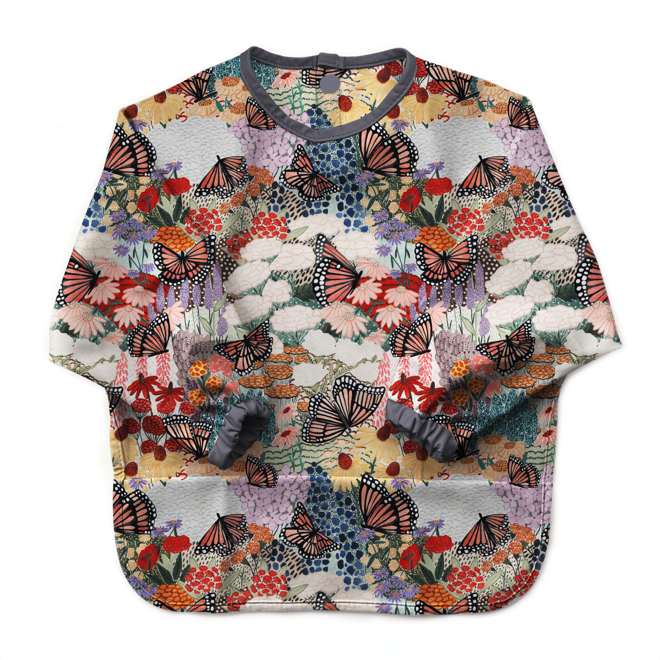 Monarch Meadows Long Sleeve Recycled Plastic Smock Bib