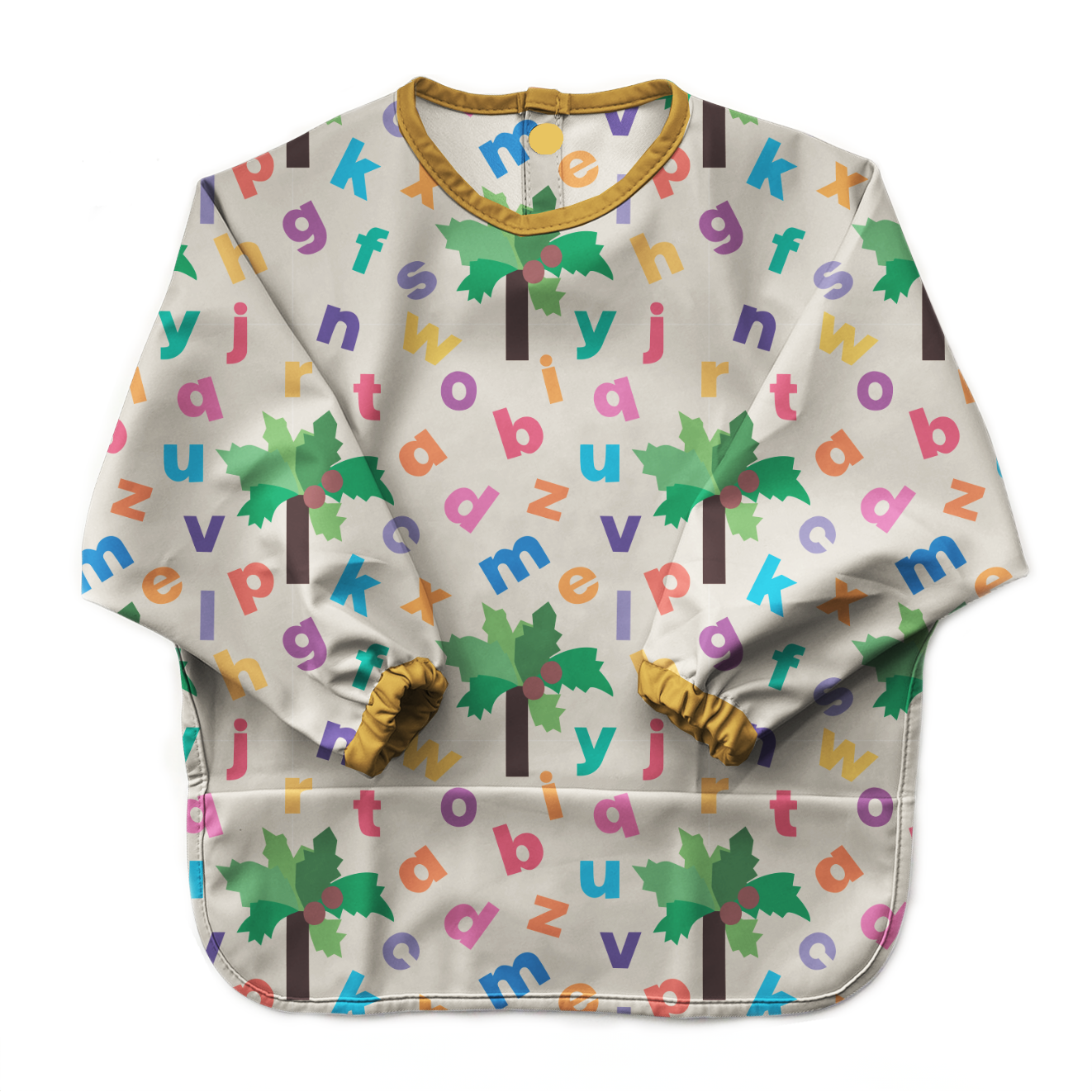 Chicka Chicka Boom Boom™ Long Sleeve Recycled Plastic Smock Bib