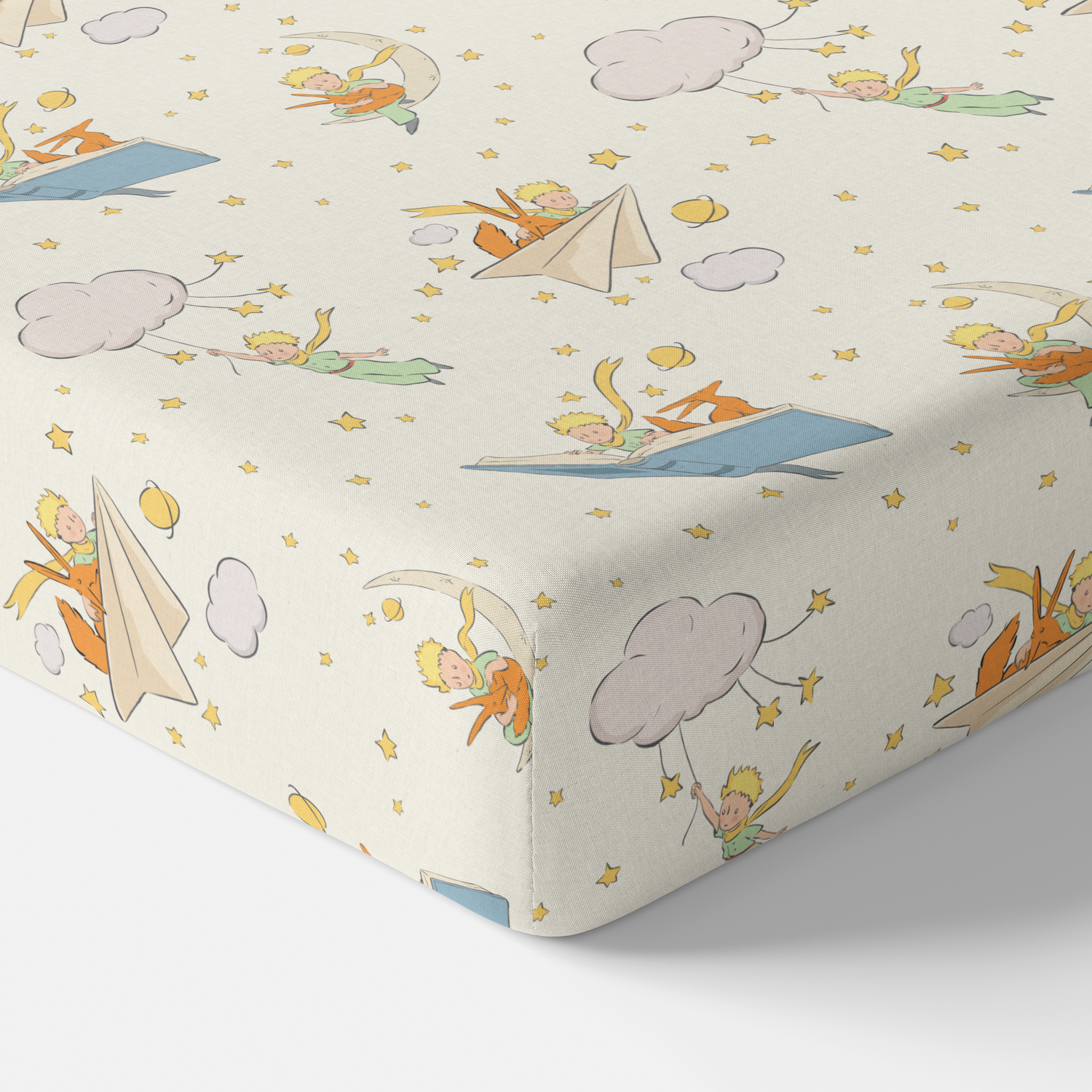 The Little Prince™ Fly Away Crib Sheet