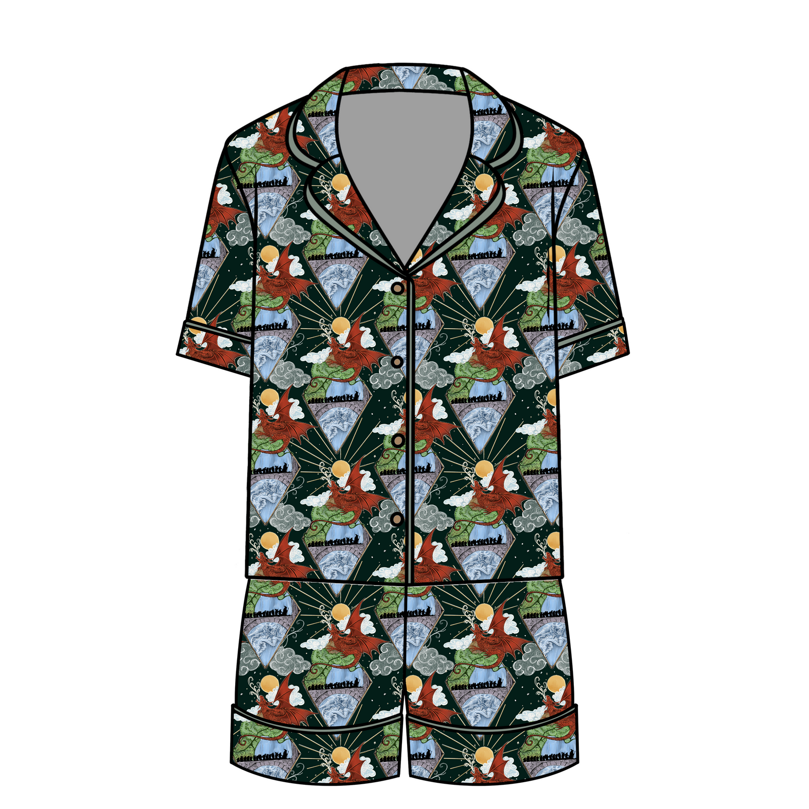 The Hobbit™ In Good Company Women's Relaxed Short-Sleeve PJ Set