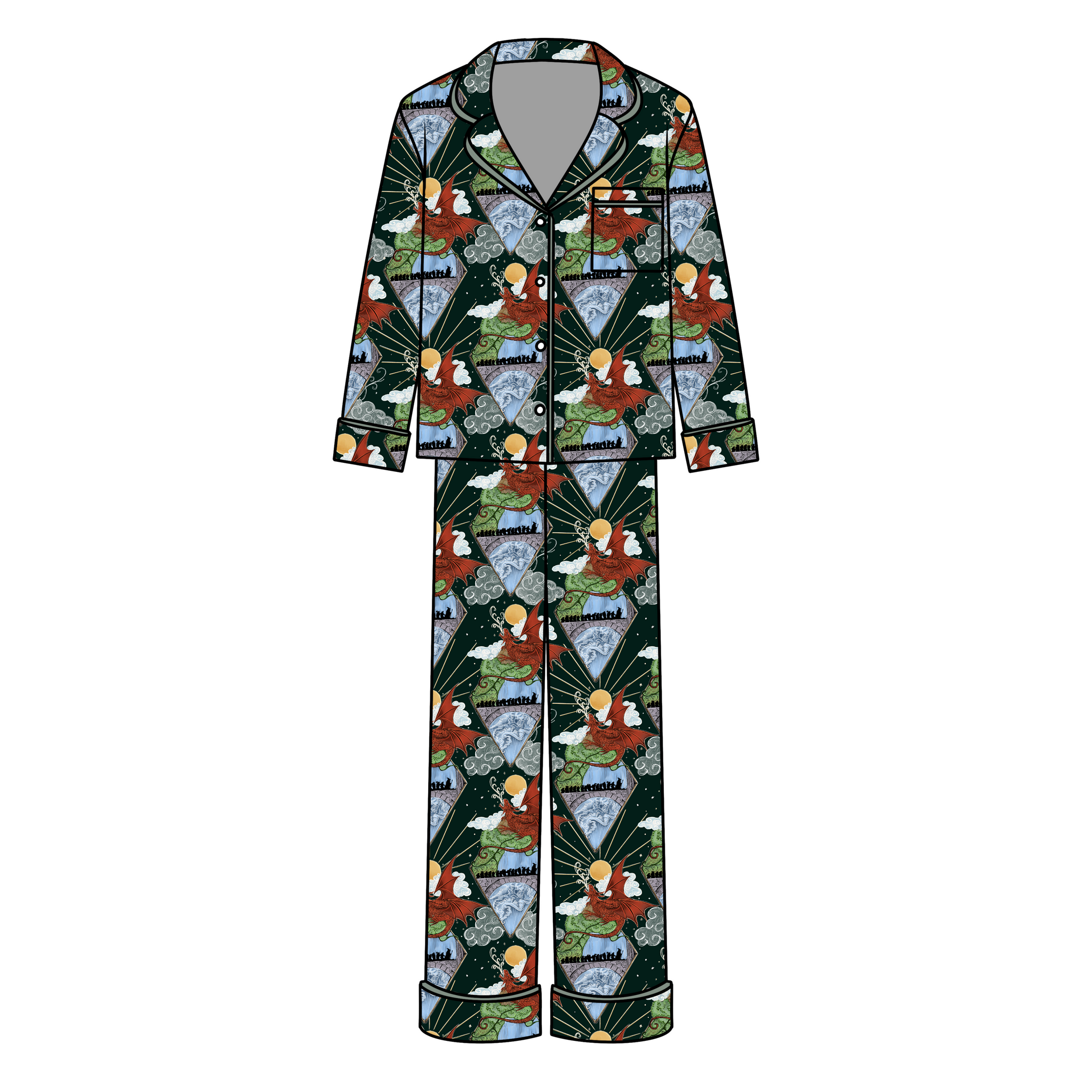 The Hobbit™ In Good Company Women's Relaxed Long-Sleeve PJ Set