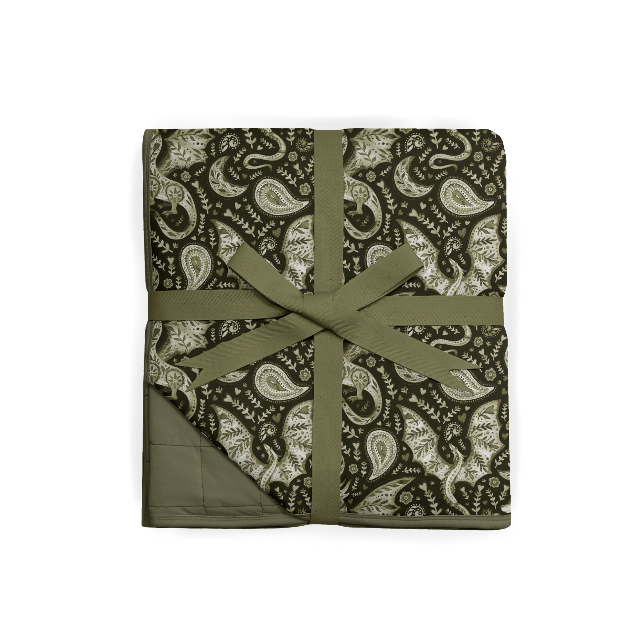 Dragon Thyme Quilted Oversized Blanket