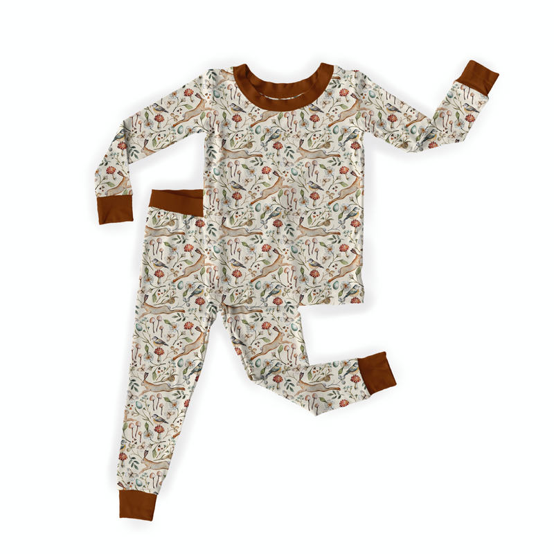Forest Frolic Two-Piece Pajama Set