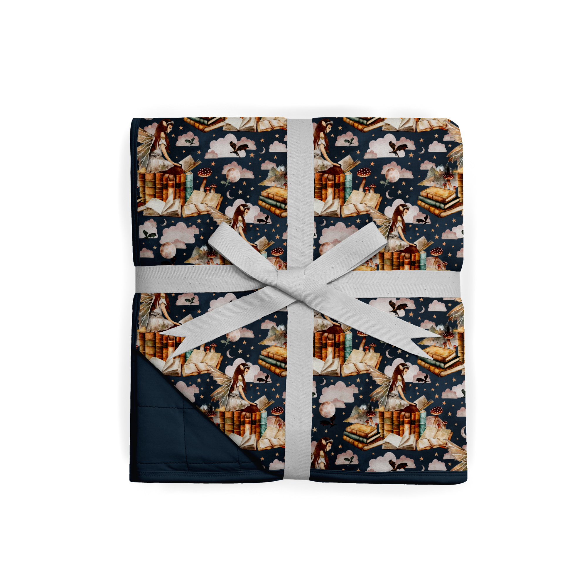 Fae Library Quilted Oversized Blanket